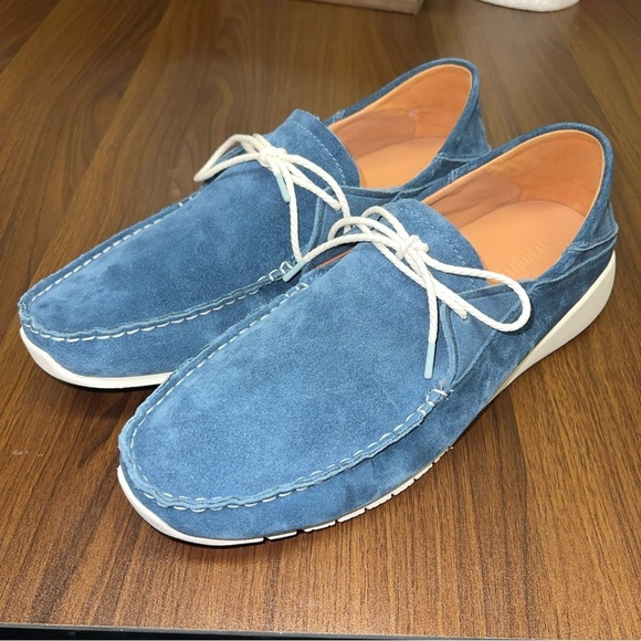 OluKai Ka\'a Driver Men’s Size 10.5M Blue Suede main image 7